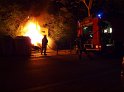 Brand Sperrmuell Koeln Vingst Oranienstr P11